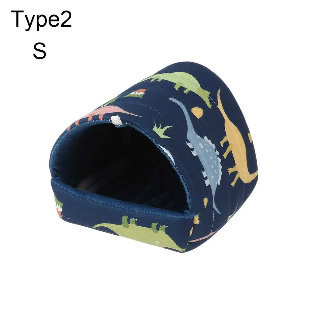 Comfortable Hamster House Small Animal Sleeping Bed Soft Guinea Pig Nest Warm Mat Mini Cage for Rabbit Squirrel Mat