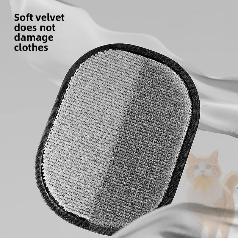 Pet Hair Removal Kit: Sticky Roller, Static Brush, and Grooming Gloves for Effective Fur Removal from Furniture, Vehicles, and Clothing
