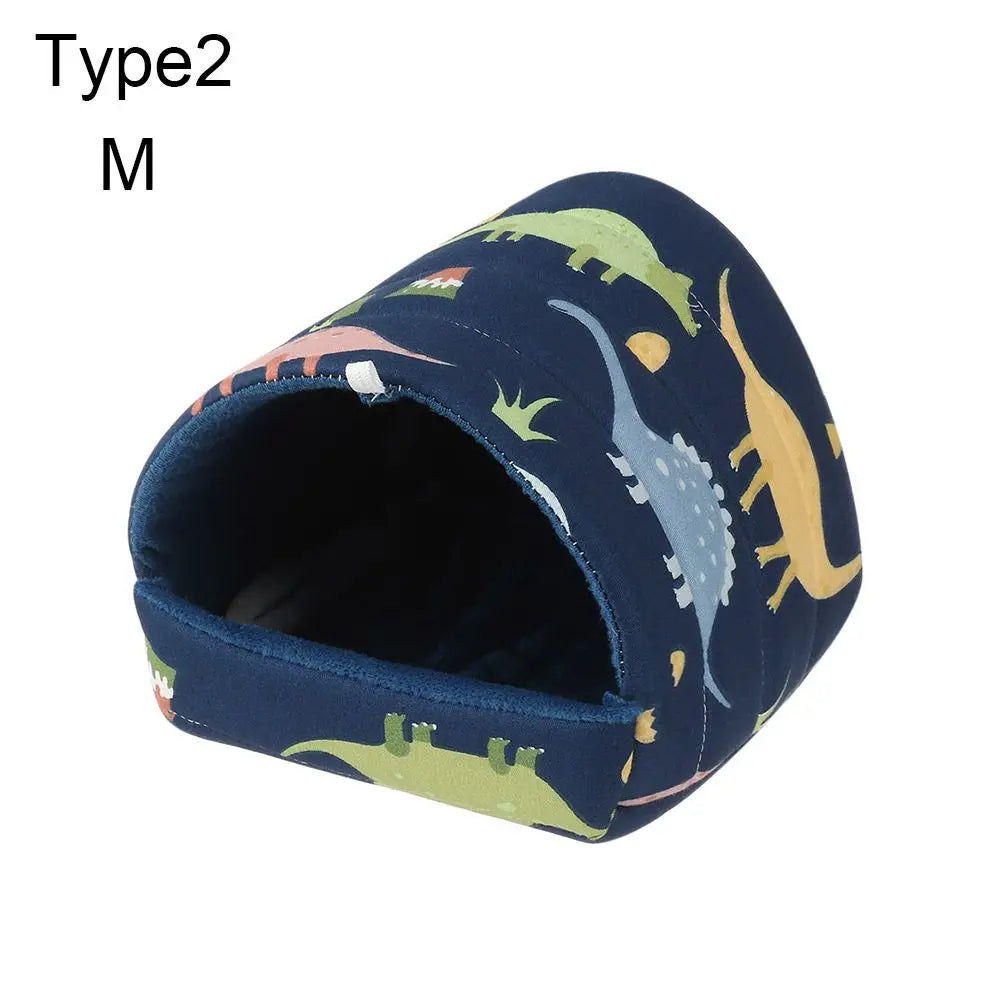 Comfortable Hamster House Small Animal Sleeping Bed Soft Guinea Pig Nest Warm Mat Mini Cage for Rabbit Squirrel Mat